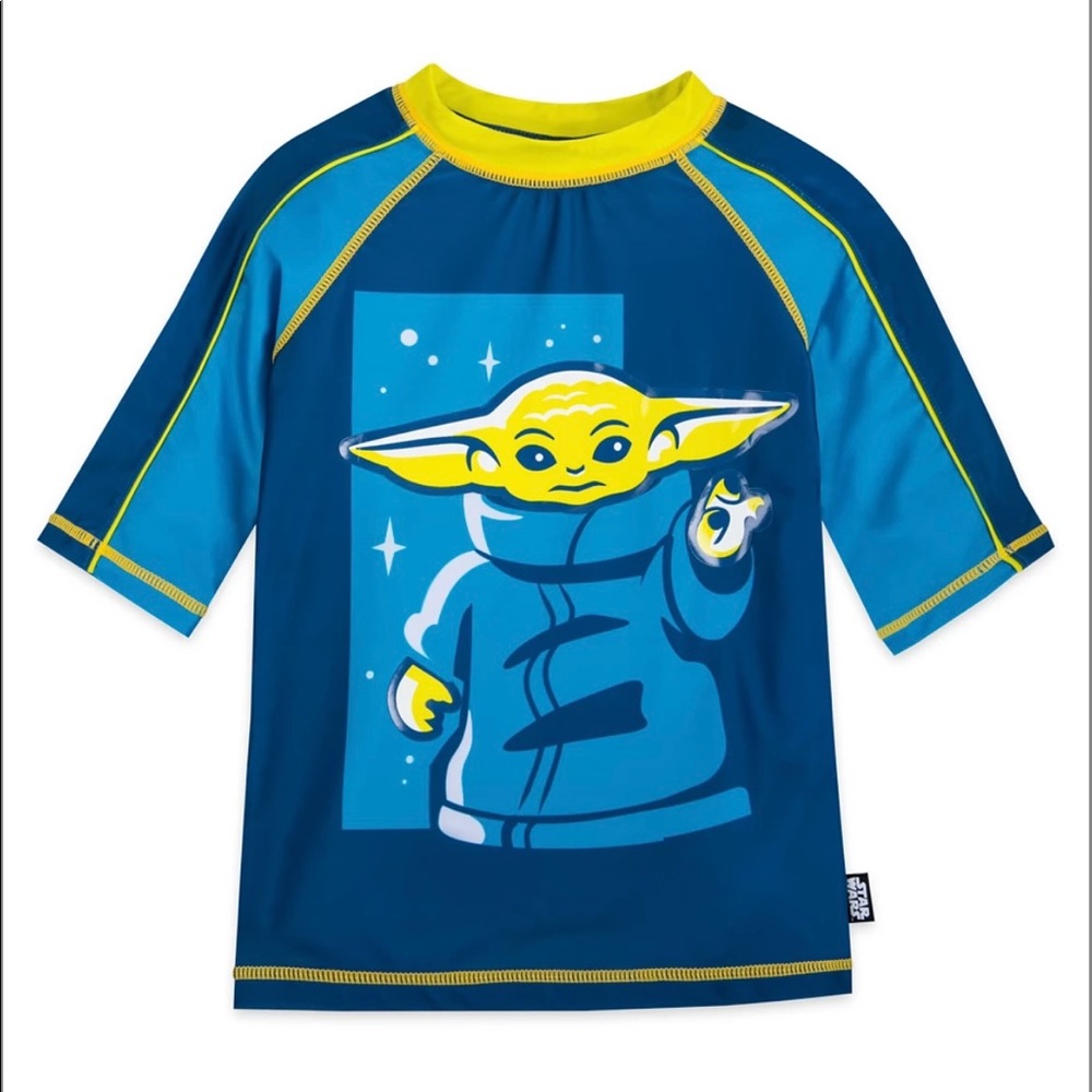 LIKE NEW - Disney’s Grogu Rash Guard for Boys – Star Wars: The Mandalorian